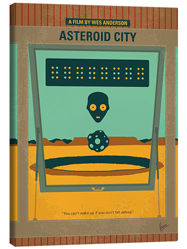 Canvas print Asteroid City