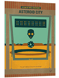Foam board print Asteroid City