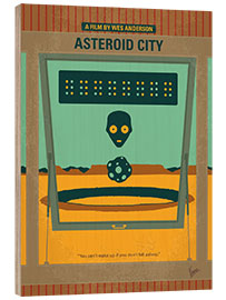 Tableau en bois Asteroid City - Chungkong