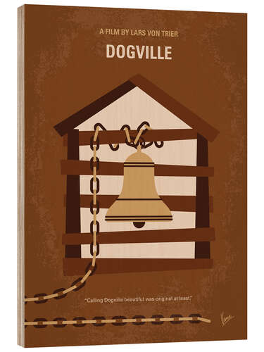 Cuadro de madera Dogville
