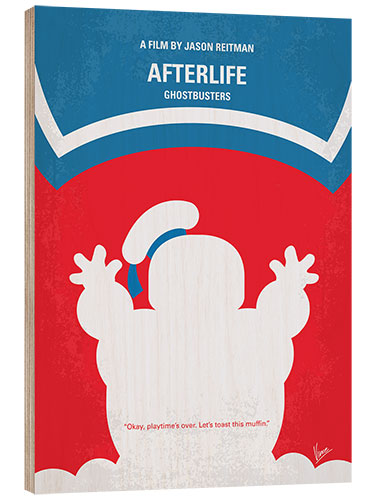Tableau en bois Ghostbusters - Afterlife