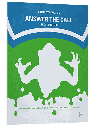 Foam board print Ghostbusters - Answer the Call