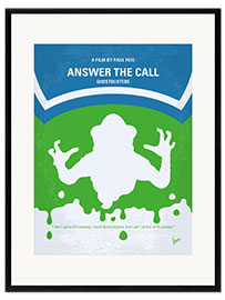 Impresión de arte enmarcada Ghostbusters - Answer the Call