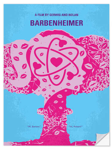 Vinilo para la pared Barbenheimer