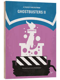 Quadro de madeira Ghostbusters II