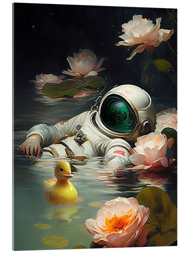 Akrylglastavla Space Siesta