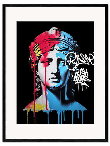 Stampa artistica con cornice Urban Nemesis