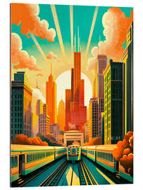 Gallery print Chicago Travel Art