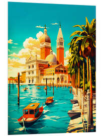 Cuadro de PVC Venice Travel Art I