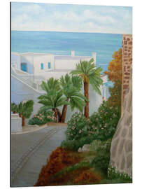 Magnettafel Ausblick in San Jose