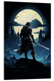 Gallery print Knight Silhouette