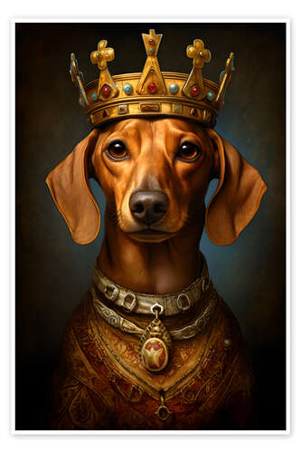 Juliste Dachshund King