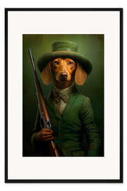 Gerahmter Kunstdruck Jägermeister
