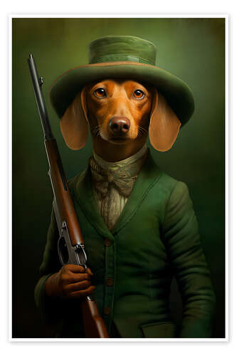 Plakat Gundog