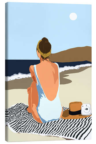Canvas print No Posting