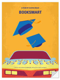 Selvklebende plakat Booksmart