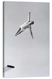 Canvas print Nostalgic High Diving