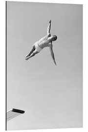 Magnettafel Nostalgisches Turmspringen