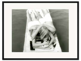 Gerahmter Kunstdruck Heißer Sommer