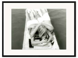 Gerahmter Kunstdruck Heißer Sommer