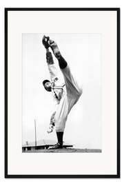 Gerahmter Kunstdruck Star Pitcher Van Lingo Mungo, 1937