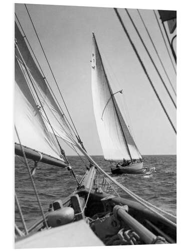 Foam board print Sailing Regatta