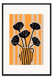 Gerahmter Kunstdruck Striped Still Life I