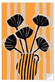 Sticker mural Striped Still Life I