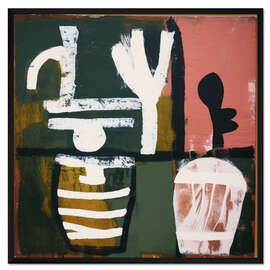 Gerahmter Kunstdruck Atelier Stillleben II