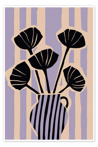 Poster Striped Still Life II