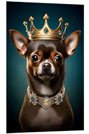 Foam board print Chihuahua Princess