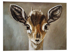 Quadro em PVC Big Eyes Dik Dik