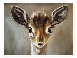 Plakat Big Eyes Dik Dik