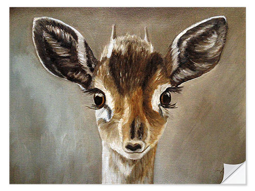 Sticker mural Big Eyes Dik Dik