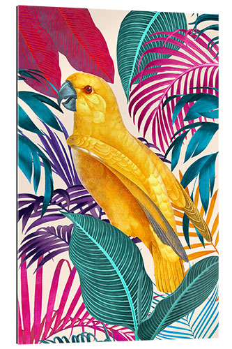 Gallery print Ecstatic Jungle Of Colours - Yellow Parrot