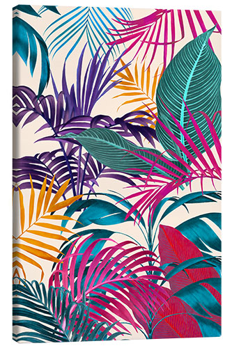 Canvas print Ecstatic Jungle Of Colours