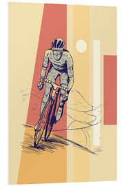 Stampa su PVC Cyclist Runner