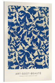 Gallery print Art-Goût-Beauté - Pigeons in Blue &amp; White, 1928