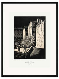 Gerahmter Kunstdruck Springtime in Suburbia