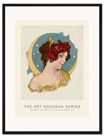 Gerahmter Kunstdruck Dreamland - The Art Nouveau Series, 1092