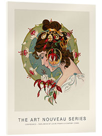 Acrylglasbild Confidence - The Art Nouveau Series, 1902