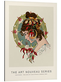 Tableau en aluminium Confidence - The Art Nouveau Series, 1902