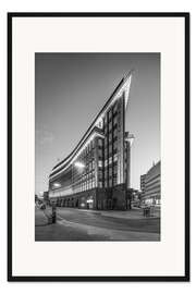 Gerahmter Kunstdruck Chilehaus in Hamburg