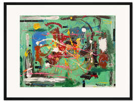 Gerahmter Kunstdruck Conflict and Peace