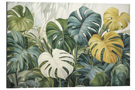 Magnettafel Monstera Design IV