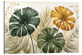 Magnettafel Monstera Design I