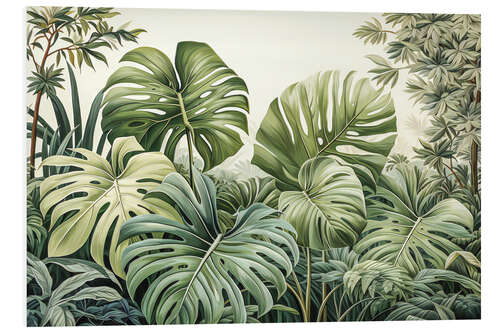 Cuadro de PVC Monstera Jungle