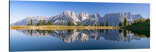 Cuadro de aluminio Summer Morning at the Wilder Kaiser, Tyrol