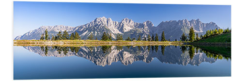 PVC print Summer Morning at the Wilder Kaiser, Tyrol