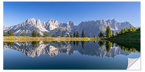 Wall sticker Alpine Idyll at the Wilder Kaiser, Tyrol